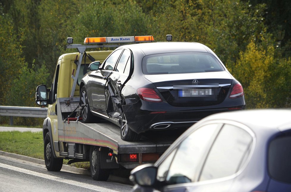 Jiří Kajínek měl ve středu dopravní nehodu