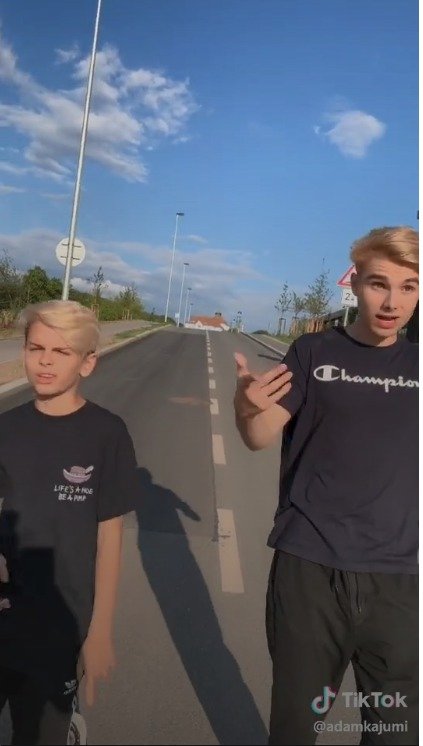 Video na sociální síti TikTok