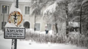 Německo a Rakousko jsou zavalené sněhem