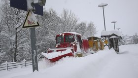 Německo a Rakousko jsou zavalené sněhem