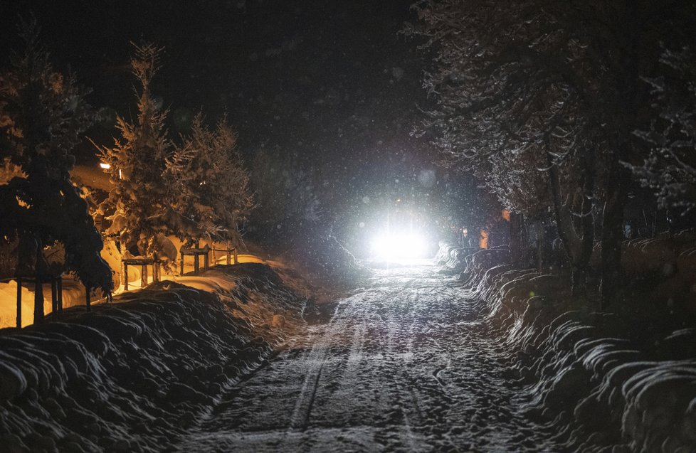 Německo a Rakousko jsou zavalené sněhem.