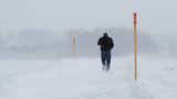 Na Vysočině sněhem neprojely autobusy, školáci šlapali domů pěšky