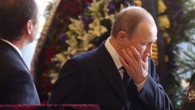 Putin byl ze smrti legendy dojatý