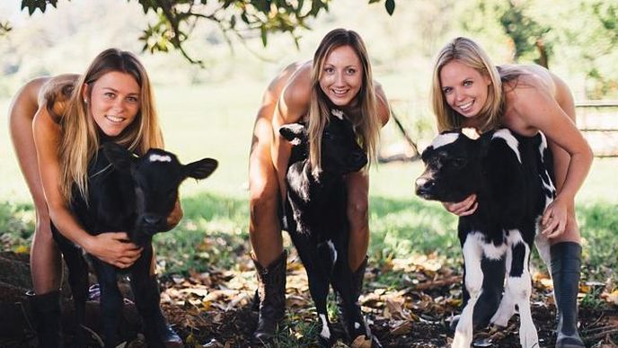 Australští studenti nafotili nevšední kalendář se zvířaty
