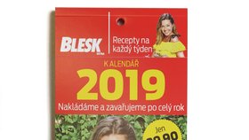 Objednávejte už nyní Kalendář Blesku na rok 2019.