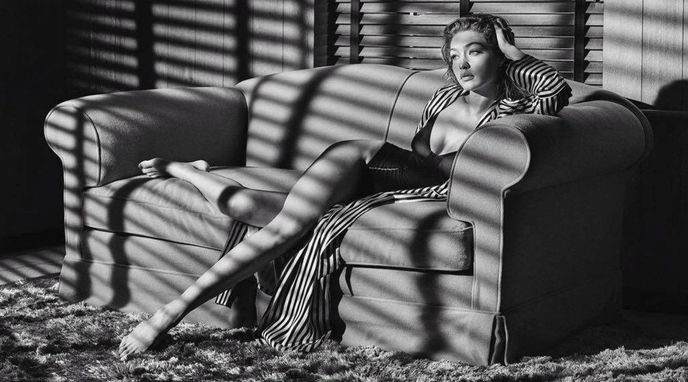 Gigi Hadid pro kalendář Pirelli 2019