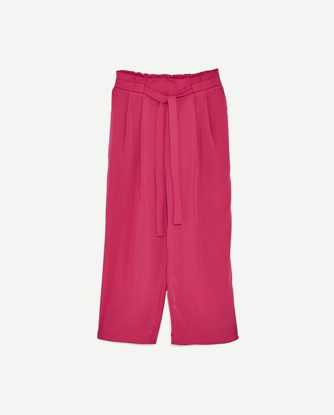 Kalhoty Culottes, Zara, 699 Kč