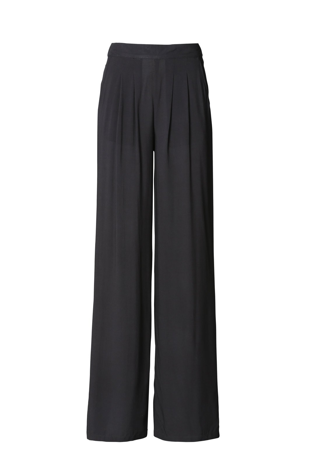 Široké - Tmavě šedé kalhoty, CA, 550 Kč