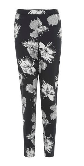 Kalhoty bez zipu s květinovým potiskem, F&F, 529 Kč