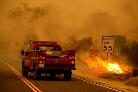 Lesní požáry v americké Kalifornii (září 2020)