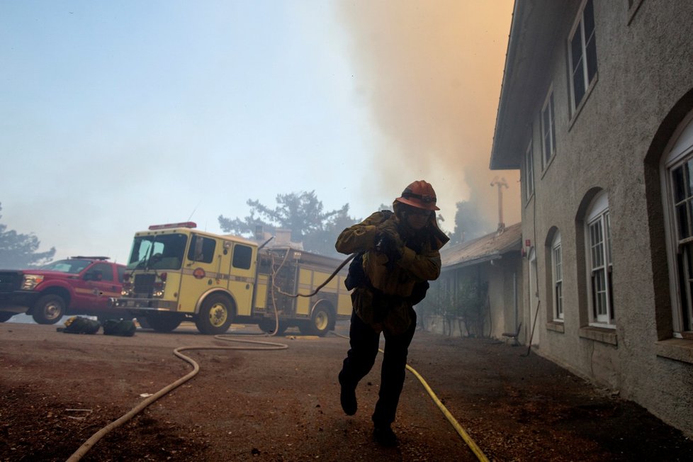 Lesní požáry v americké Kalifornii (září 2020)