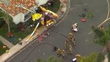 Vrtulník se zřítil krátce po vzletu na dům: Tři lidé zahynuli