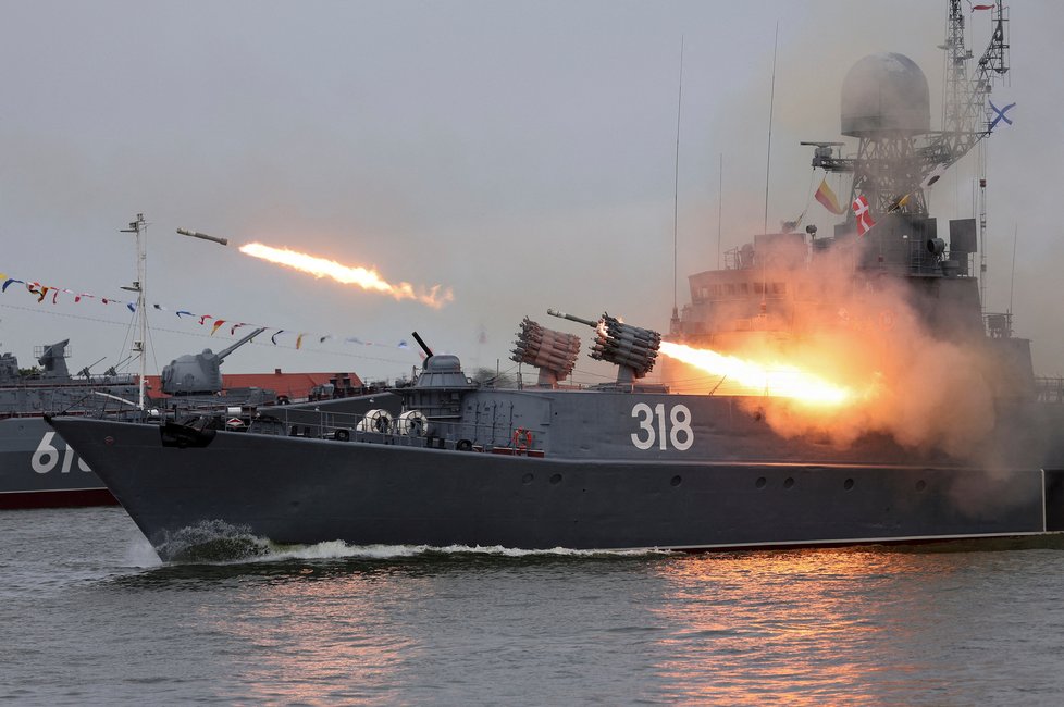 Ruské cvičení v oblasti Kaliningradu