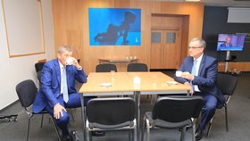 Andrej Babiš a Miroslav Kalousek se připravují na debatu