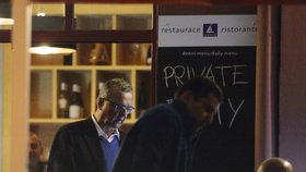 Italská restaurace Leggero na Vinohradech nebyla celý večer přístupná veřejnosti.