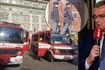 Zásah policie a hasičů ve Sněmovně. Kvůli obálce s bílým práškem pro Miroslava Kalouska (TOP 09).