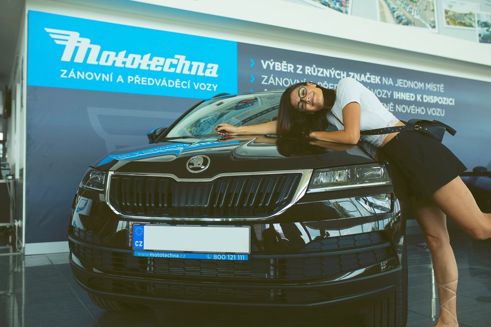 Andrea Kalousová se stala tváří Mototechny.
