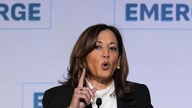 Bývalá viceprezidentka USA Kamala Harrisová (květen 2025)