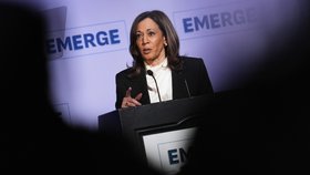 Bývalá viceprezidentka USA Kamala Harrisová (květen 2025)