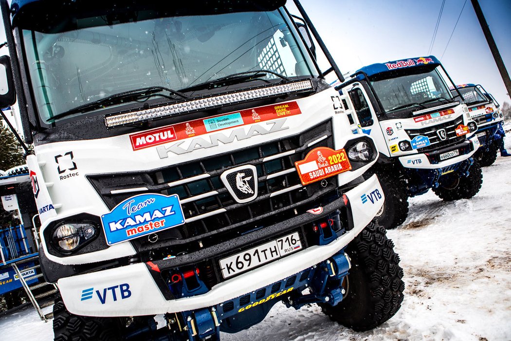 KamAZ zbrojí na Rallye Dakar 2022