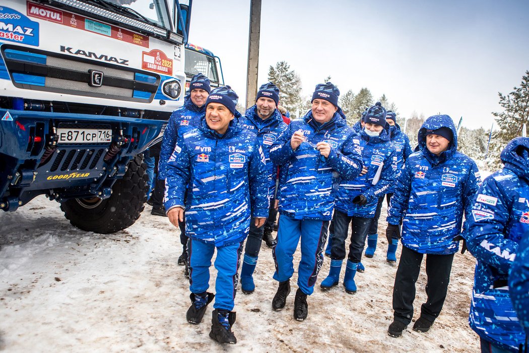 KamAZ zbrojí na Rallye Dakar 2022