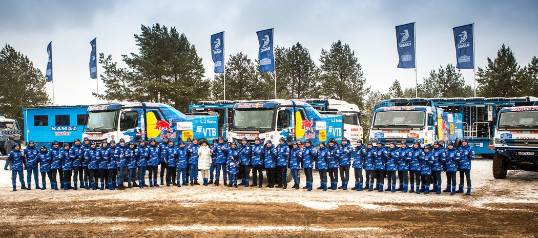 KamAZ zbrojí na Rallye Dakar 2022