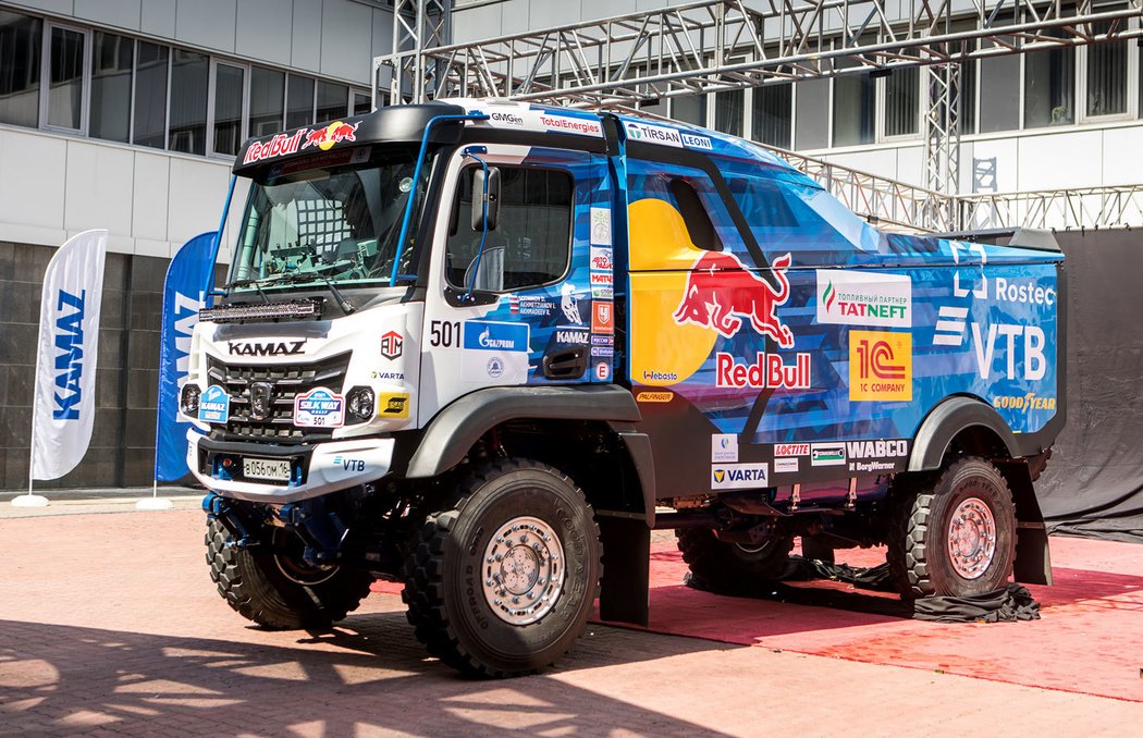KamAZ zbrojí na Rallye Dakar 2022