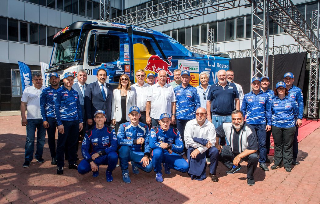 KamAZ zbrojí na Rallye Dakar 2022