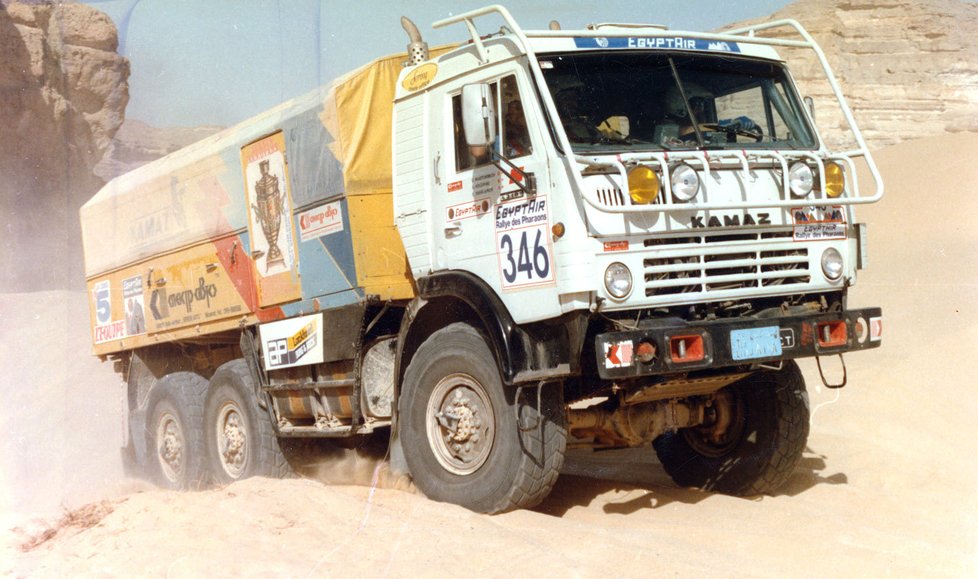 Ruské speciály Kamaz a Rallye Dakar