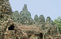 Chrámový palác v Angkor Wat, nejslavnější památce n Kambodži