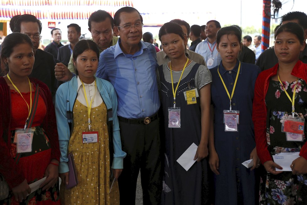 Kambodžský premiér Hun Sen