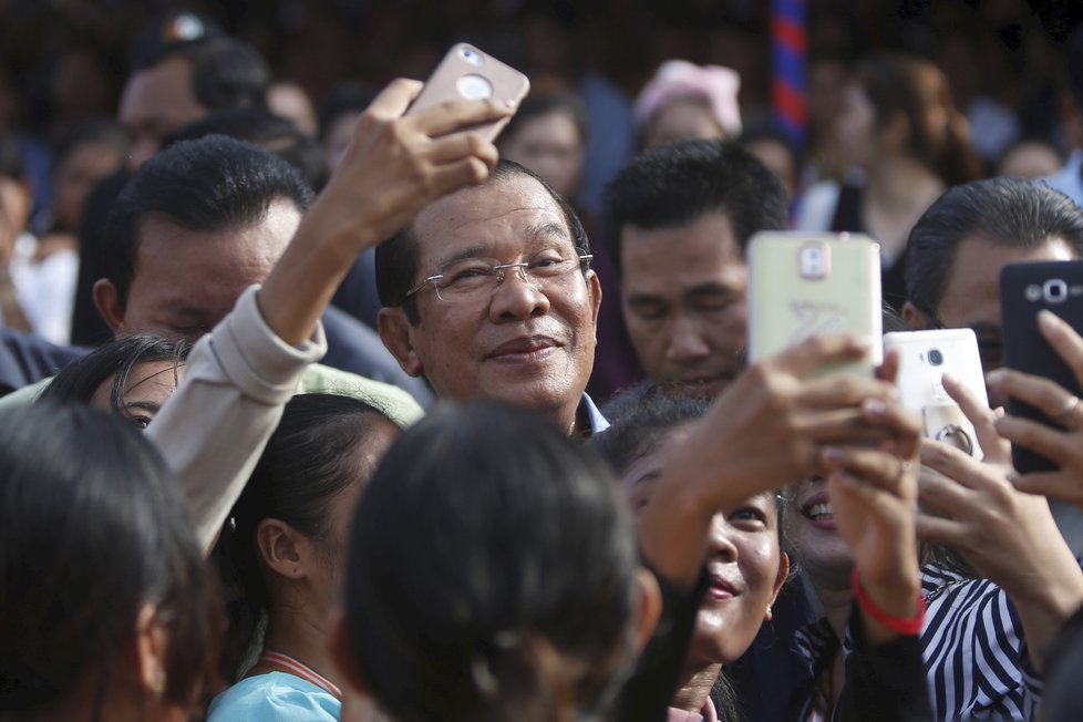 Kambodžský premiér Hun Sen