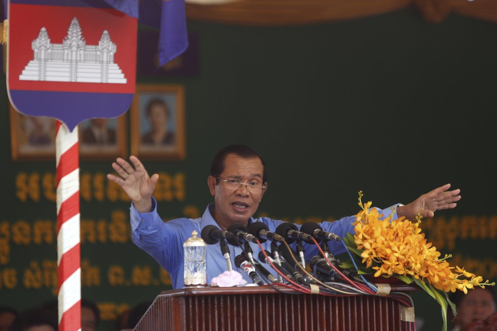 Kambodžský premiér Hun Sen