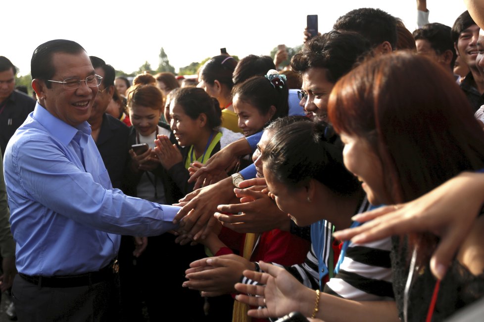 Kambodžský premiér Hun Sen