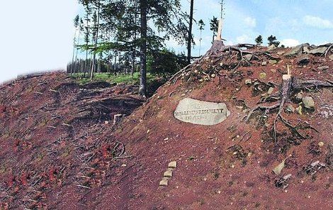 Kamenický mistr vytesal i letopočet působení 8. moravského pěšího pluku na Jihlavsku.