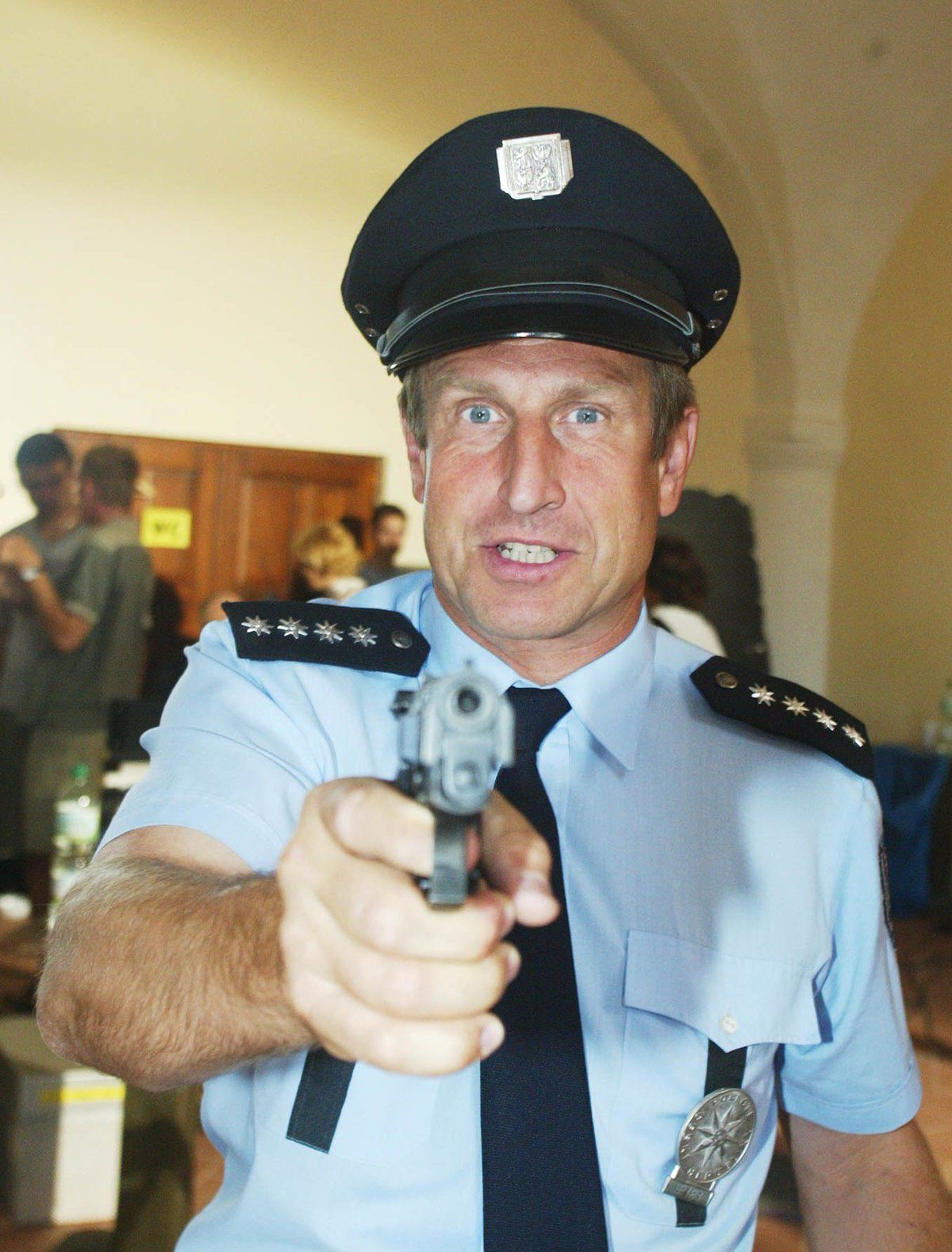 Vácav Vydra jako policista Pepan.