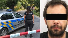 Michal podezřelý z vraždy se zastřelil před policisty, když ho obklíčili.