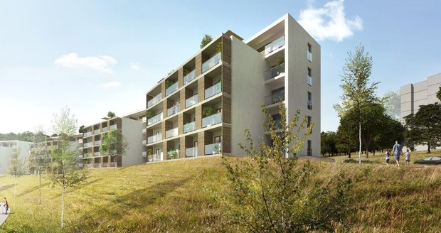 Nová výstavba na Kamenném vrchu nabídne kombinaci nájemního a družstevního bydlení, díky spolupráci s developery i byty v osobním vlastnictví.