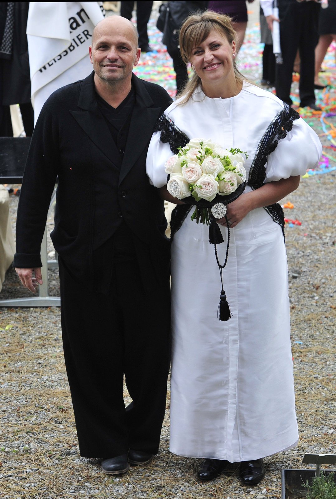 15. 10. 2011 Svatba se konala u Bodamského jezera ve Švýcarsku.