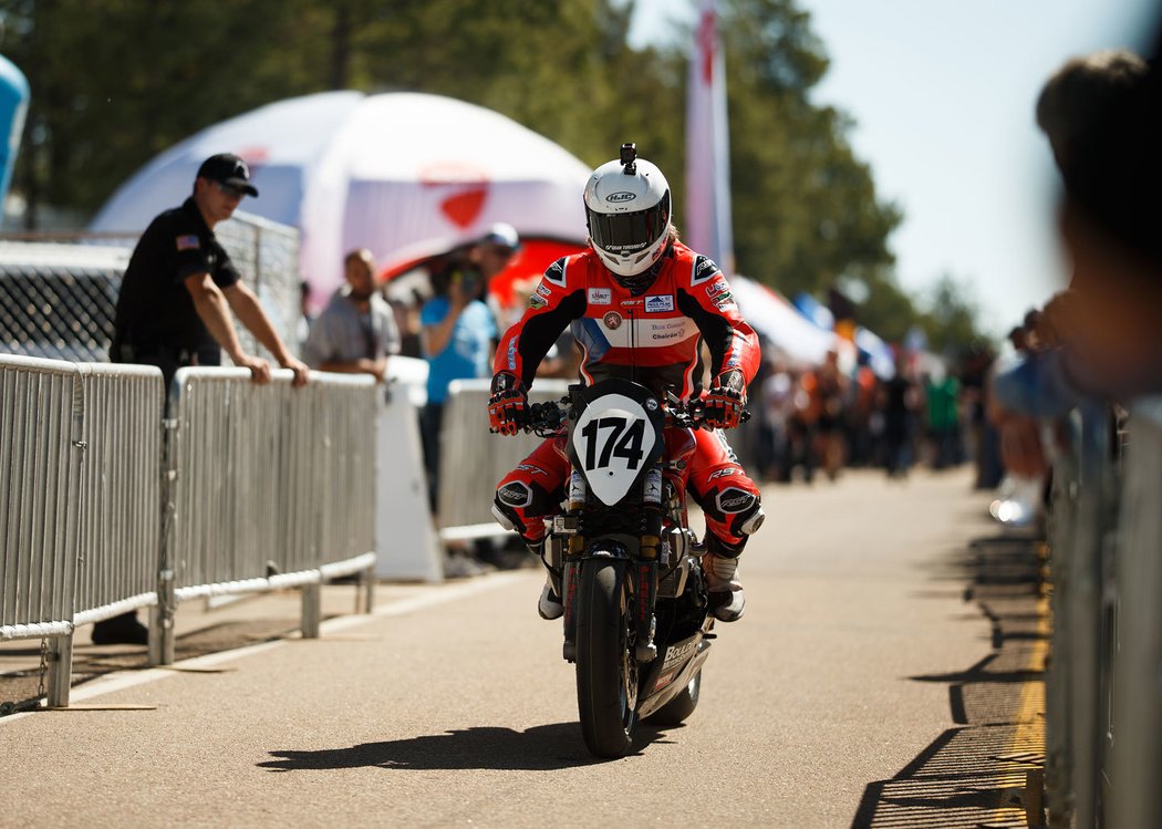 Kamil Holán na Pikes Peak