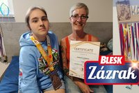 Bojovnice Kamilka (14) osm měsíců po Zázraku Blesku: Vyhrála historický bronz! Pomohly rehabilitace od dárců