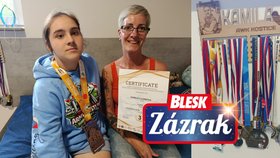 S bronzovou medailí, kterou dovezla jako první handicapovaná Češka v armwrestlingu z mistrovství Evropy