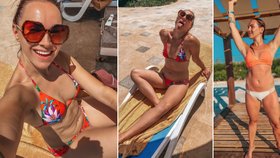 Kamila Nývltová se vyprsila u moře: Sexy fotky jako odměna za pořádnou dřinu!