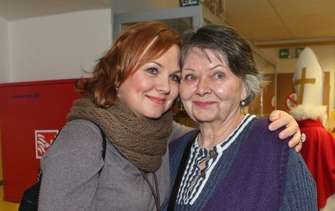 Kamila Špráchalová s maminkou