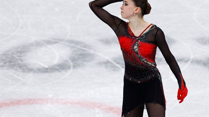 Ruská krasobruslařka Kamila Valijevová