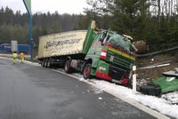Tragická nehoda na D1: Ledovka na silnici si vybírá svou daň