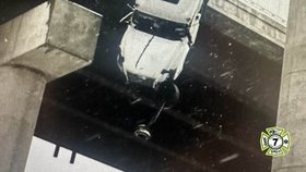 Kamioňákův život visel na vlásku.