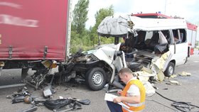 Tragická nehoda českého kamionu na Ukrajině: Po srážce s mikrobusem 10 mrtvých