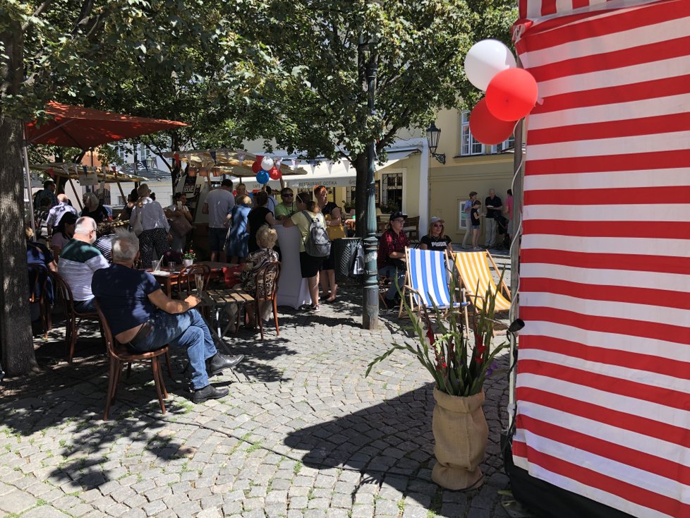 Na příštích 5 dní, až do 19. července, se stane Kampa malou Francií