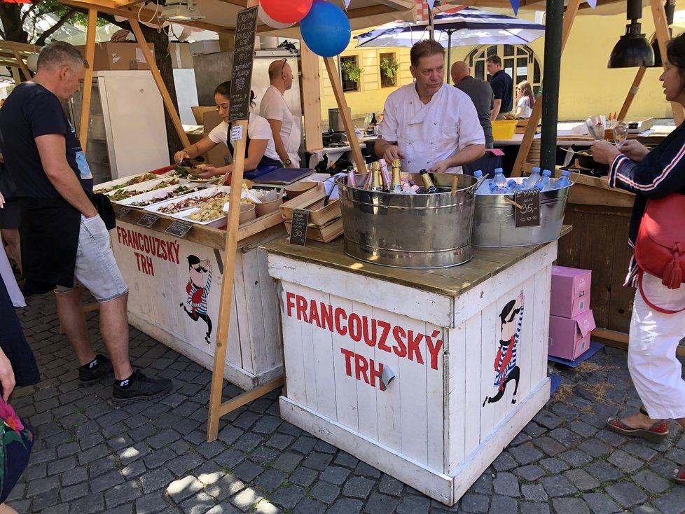 Na příštích 5 dní, až do 19. července, se stane Kampa malou Francií